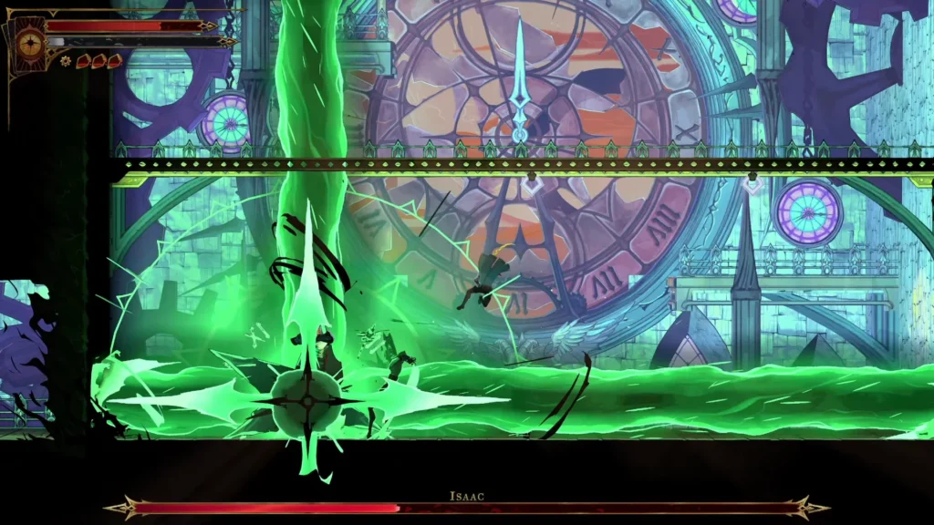 Castlevania Belmont Curse Issac Boss Laser Beam
