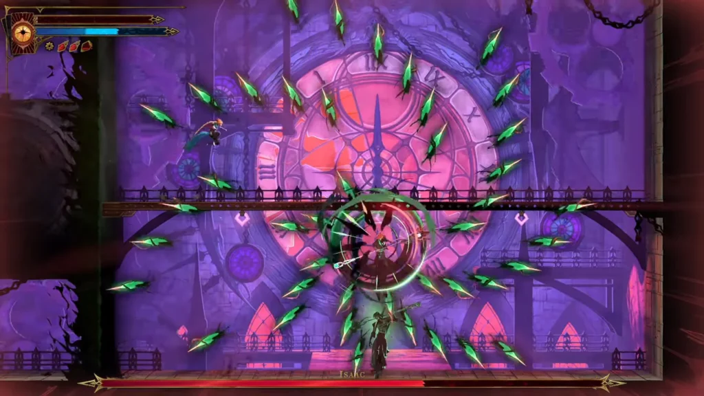 Castlevania Belmont Curse Issac Boss Needle Attack