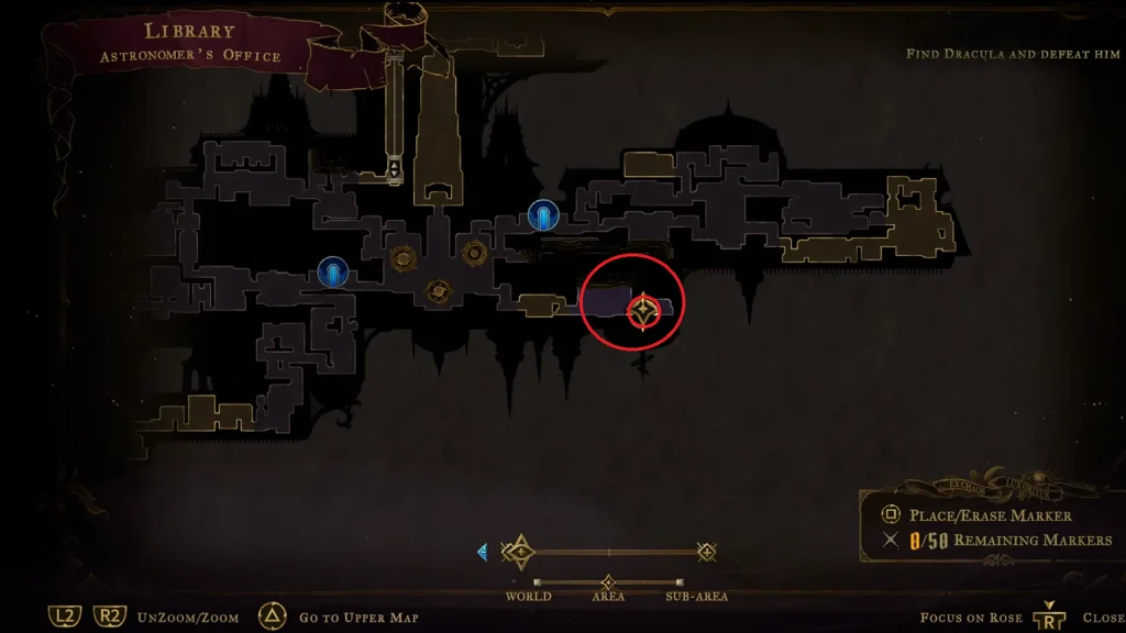 Castlevania: Belmont’s Curse – All Clue Locations | | GamesHorizon Castlevania Belmont Curse Occultist Clue 3