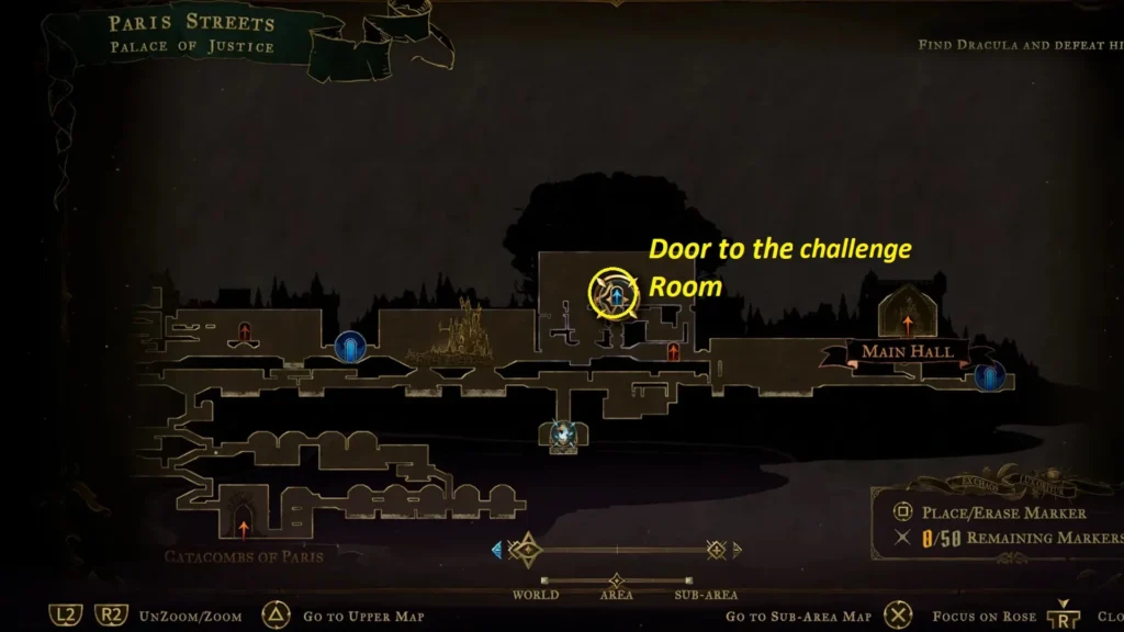Castlevania: Belmont’s Curse – All Clue Locations | | GamesHorizon Castlevania Belmont Curse The Judge King Clue 1 (1)
