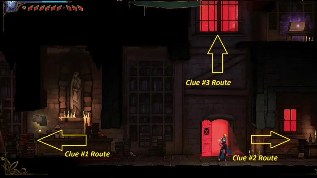 Castlevania: Belmont’s Curse – All Clue Locations | | GamesHorizon Castlevania Belmont Curse The Miser Clue 1