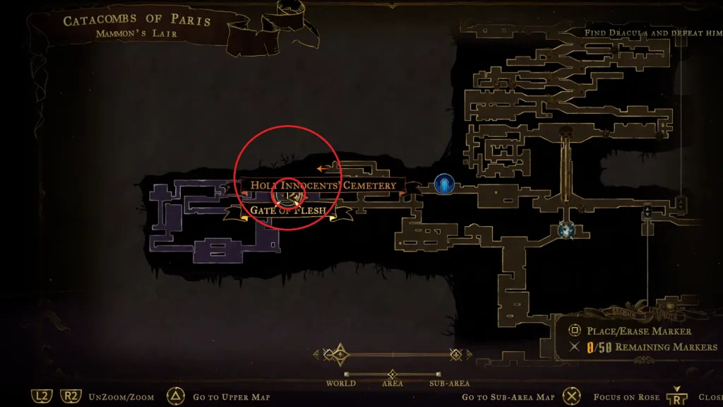 Castlevania: Belmont’s Curse – All Clue Locations | | GamesHorizon Castlevania Belmont Curse The Shaodw Clue 4 Map Location