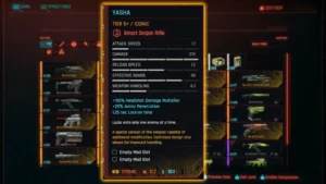 Cyberpunk 2077 Yasha Smart Sniper Rifle Feature Image
