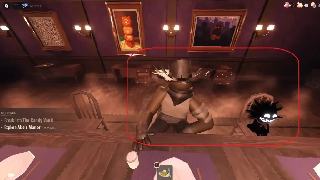 The Hollow Update - All Entities in the Estate | The Hollow | GamesHorizon Groundskeeper and Sally in The Hollow's Estate