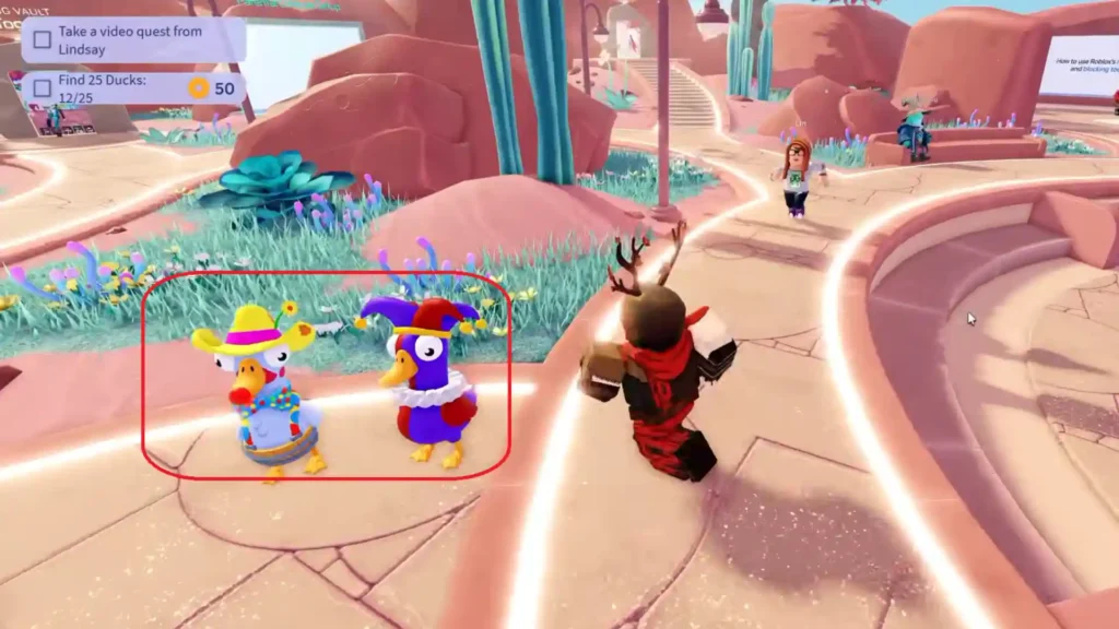 Duck 10 and 11 Location in Roblox Duck-O-Lantern Quest