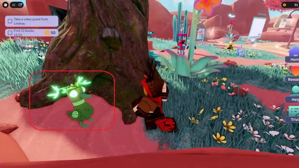 Duck 13 Location in Roblox Duck-O-Lantern Quest