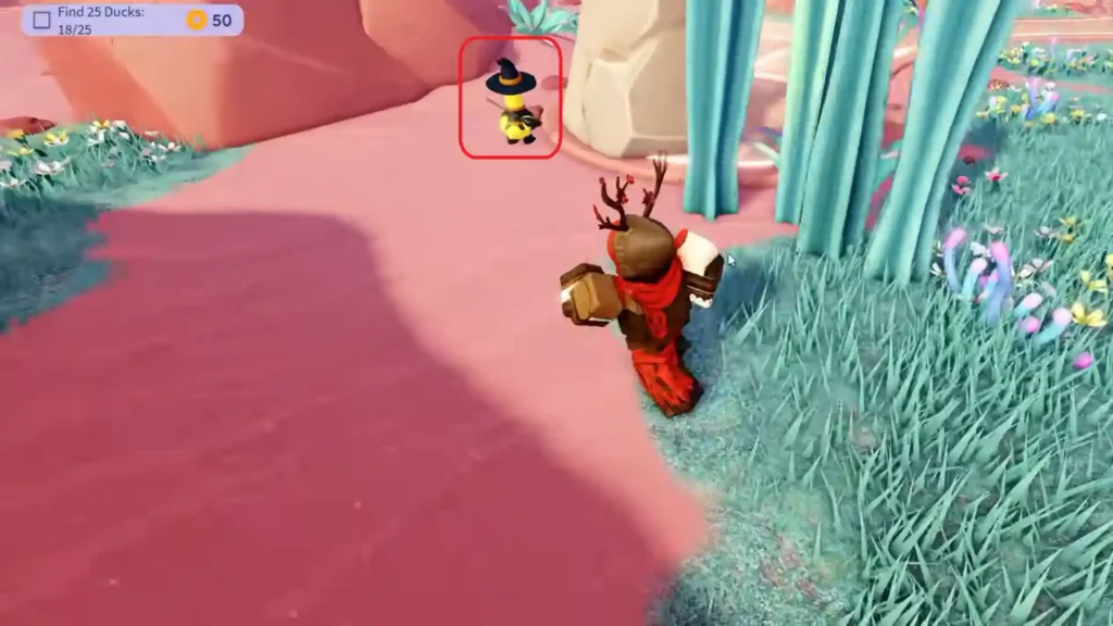 Duck 16 Location in Roblox Duck-O-Lantern Quest