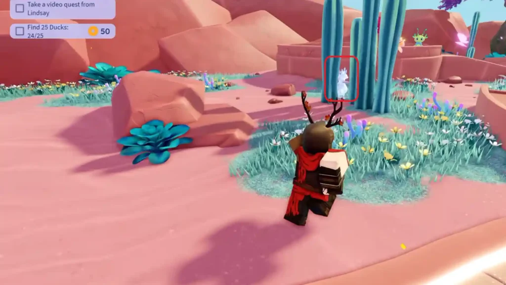 Duck 25 Location in Roblox Duck-O-Lantern Quest