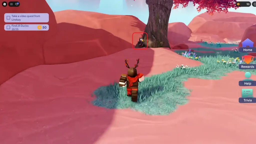 Duck 8 Location in Roblox Duck-O-Lantern Quest