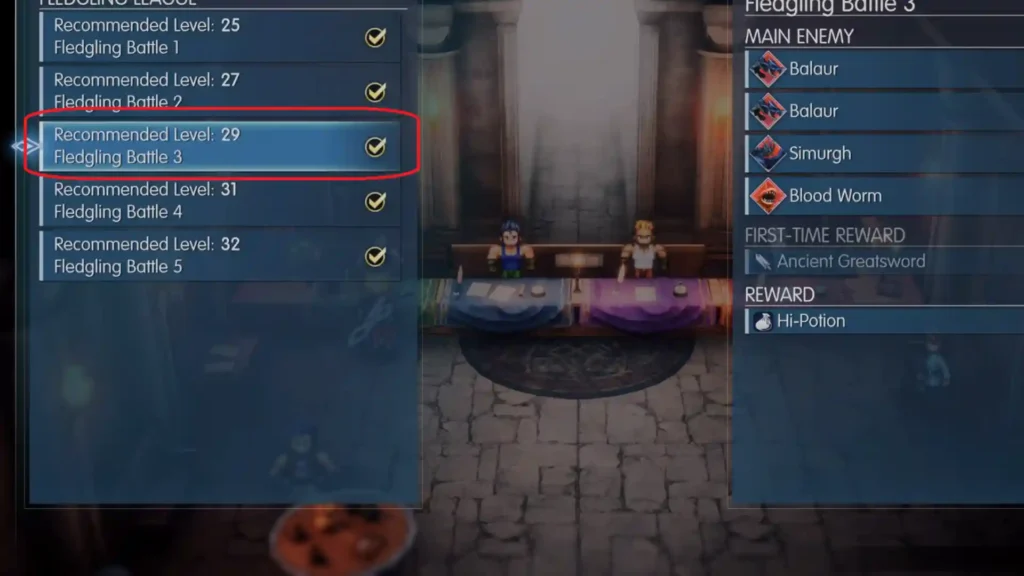 Final Fantasy Resonance Ancient Greatsword