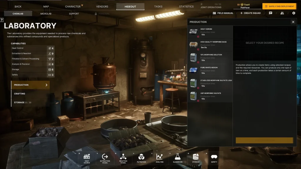 Gray Zone Laboratory Hideout