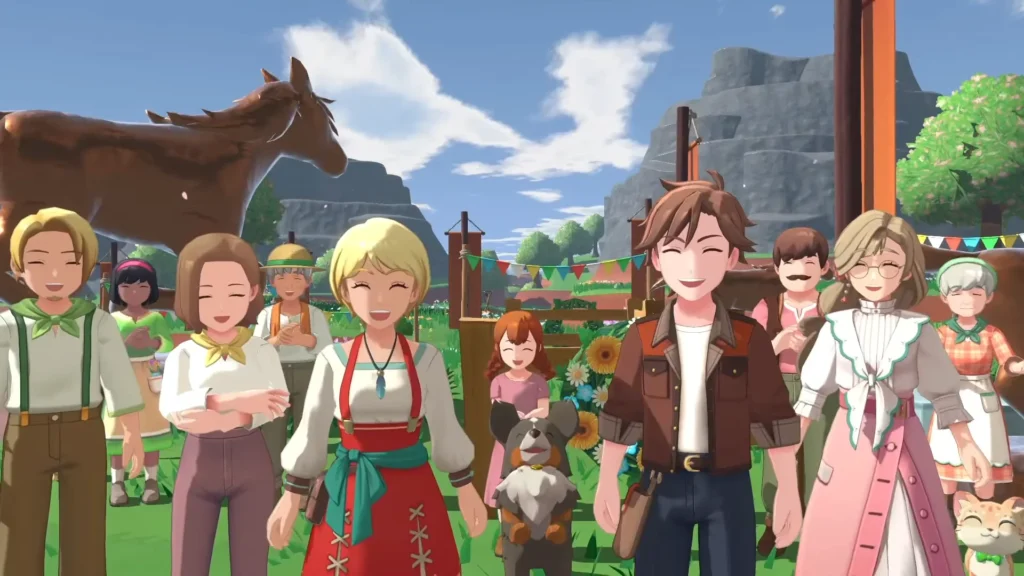 Harvest Moon Echoes of Teradea All Character Feature Image