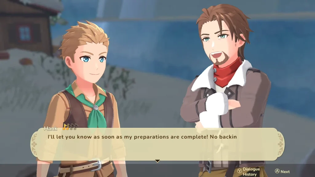 Harvest Moon Echoes of Teradea Hank