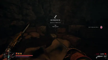 Homesick Quest Completion in Valor Mortis