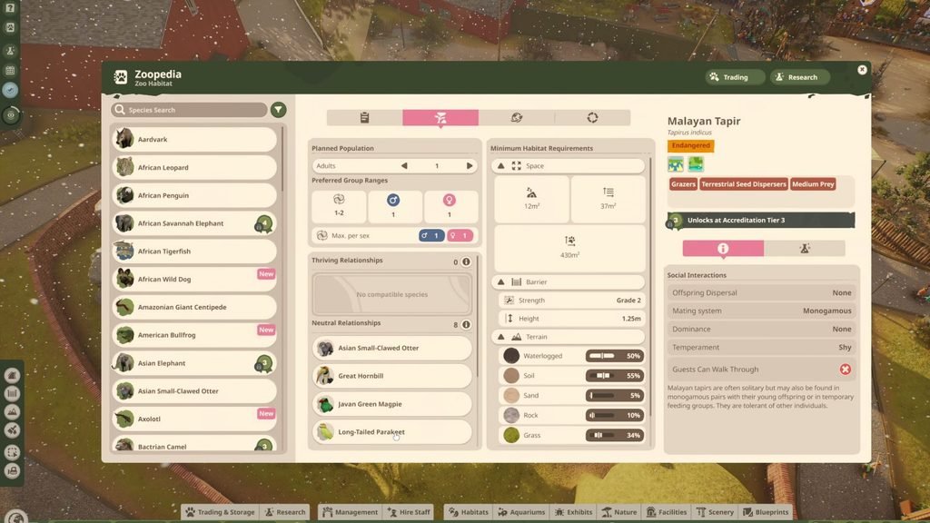 How To Check Animal Compatibility in Planet Zoo 2 | | GamesHorizon How To Check Animal Compatibility in Planet Zoo 2 - - Guides | | GamesHorizon