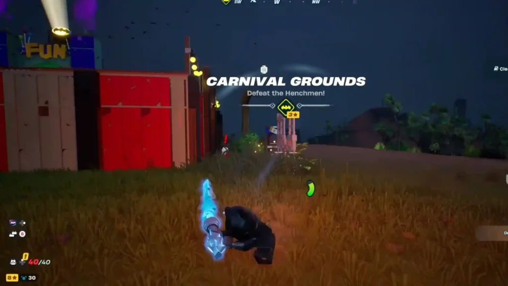LEGO Fortnite - How to Unlock The Bat | | GamesHorizon LEGO Fortnite Carnival Grounds
