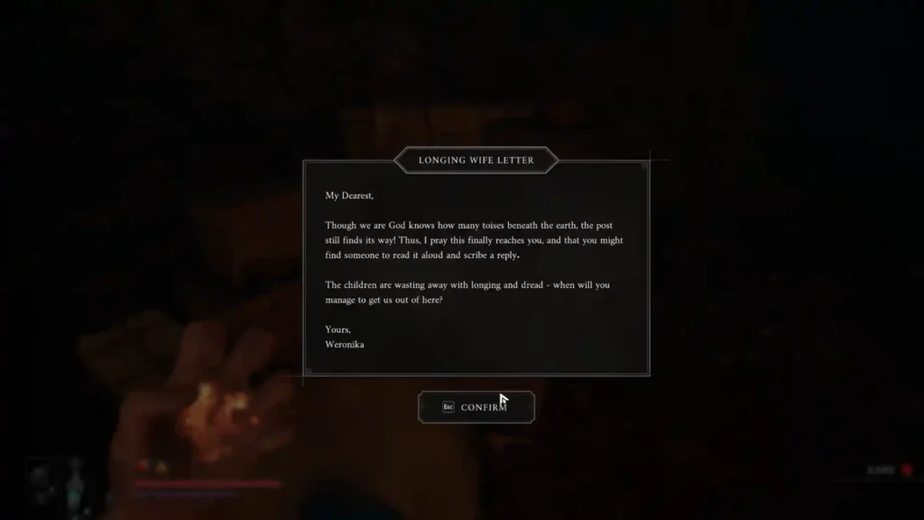 Longing Wife Letter