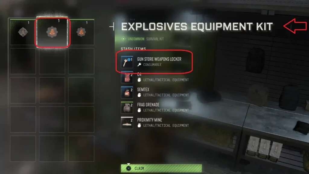Modern Warfare 4 DMZ Explosive Equipment Kit