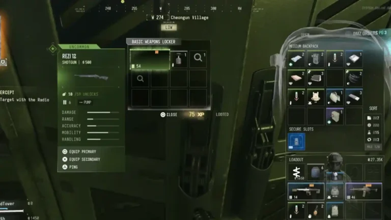 Modern Warfare 4 DMZ Gun Store Loot
