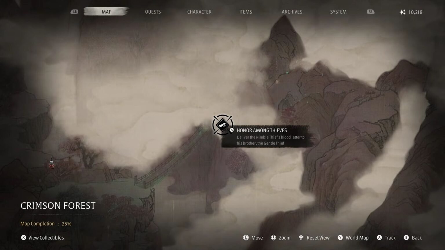 Phantom Blade Zero Honor Among Thieves letter delivery location