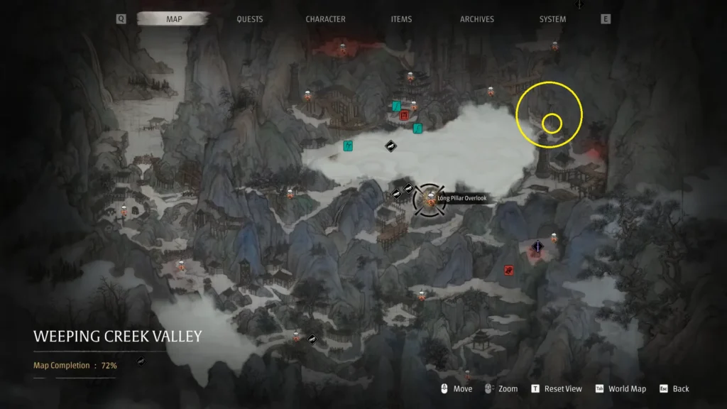 Phantom Blade Zero Weeping Creek Valley 3rd Blackstone Shard