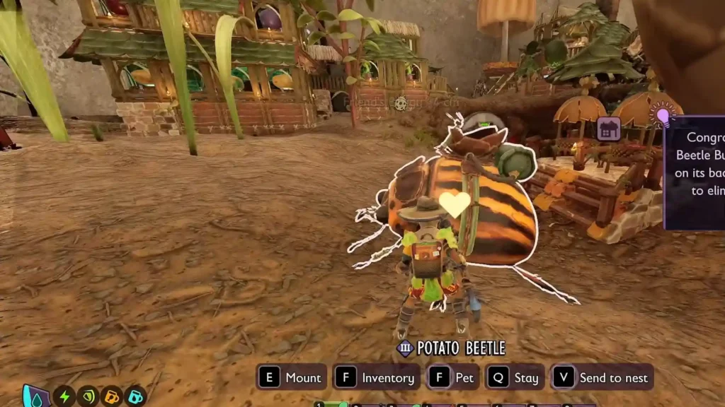 Potato Beetle Buggy claiming