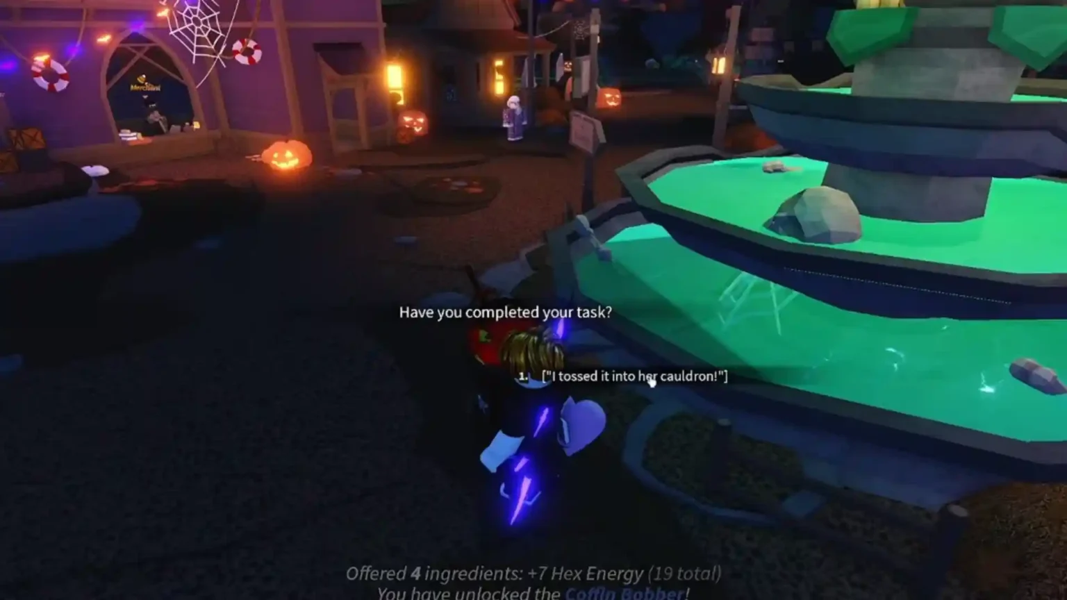 Pumpkin King in The Hollow Roblox