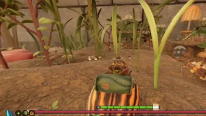 Riding Potato Beetle Buggy in Grounded 2