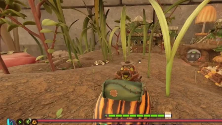 Riding Potato Beetle Buggy in Grounded 2