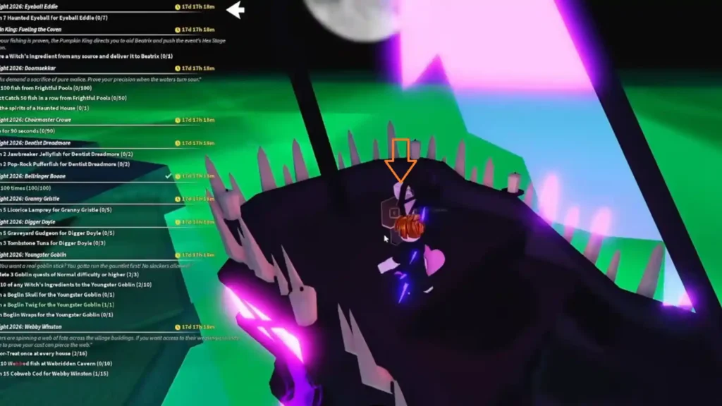 Roblox The Hollow boat ride to Pumpkin King