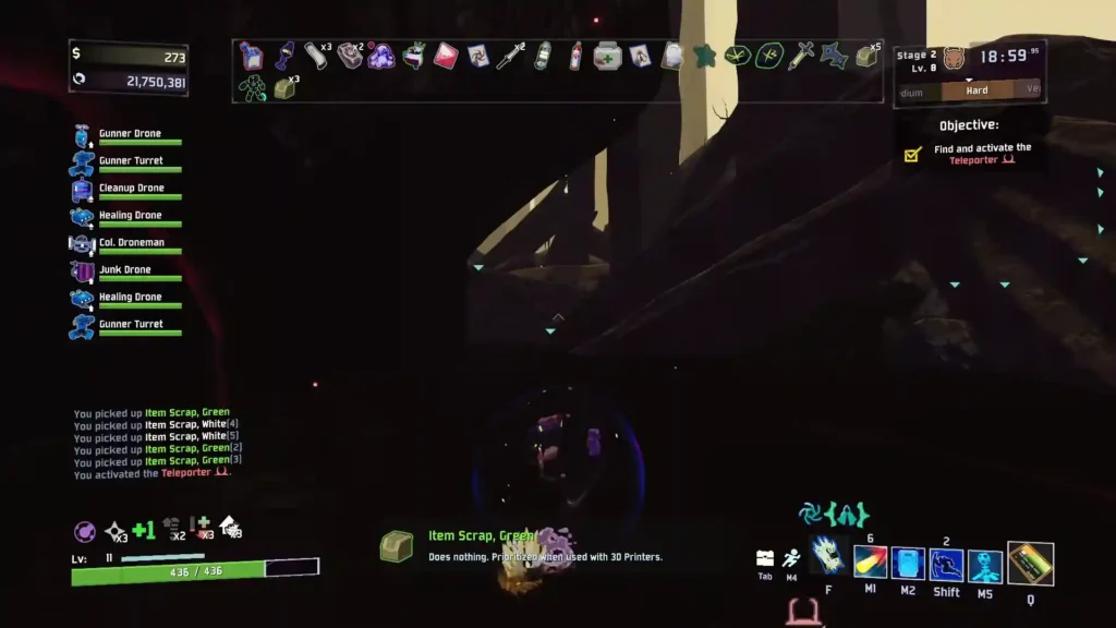 Teleporter event